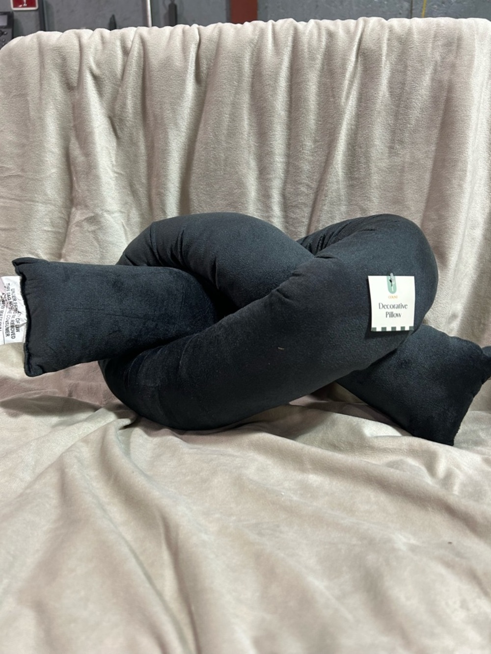Target Black Knot Decorative Accent Pillow